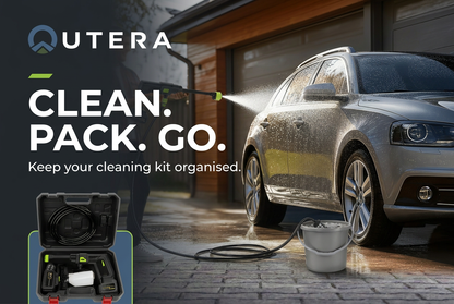 Outera car-cleaning and storage marketing image